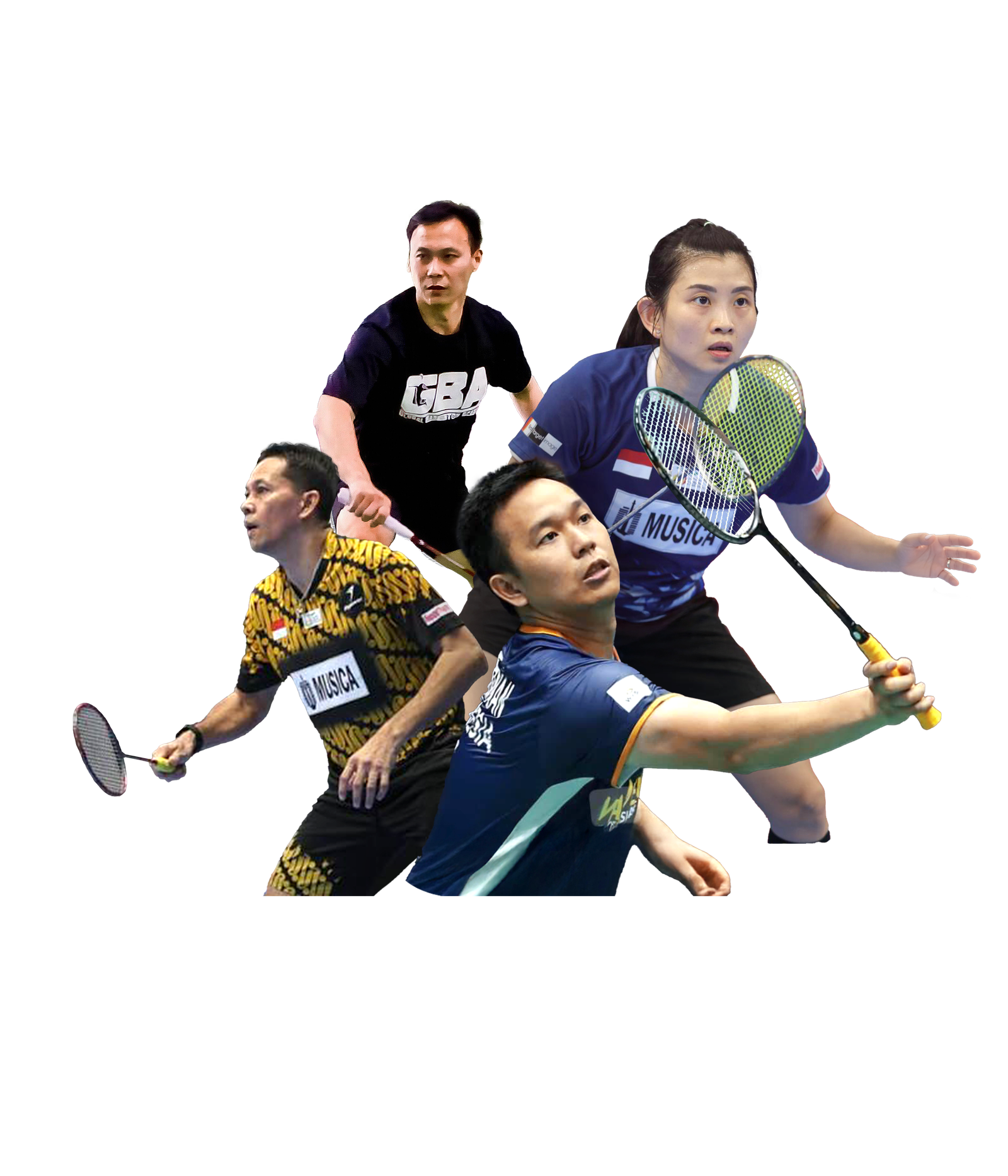 Pemain bulutangkis HooHaa Cup 2026